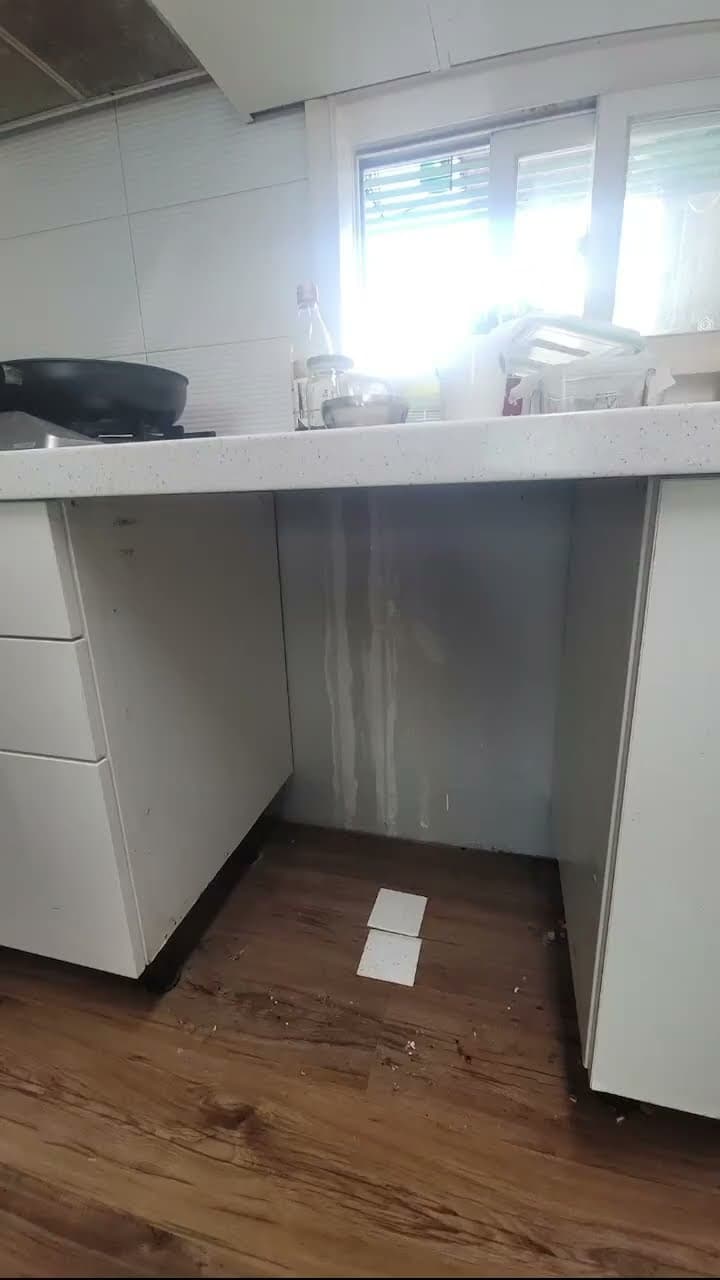 식기세척기 철거 현장 쇼츠 썸네일